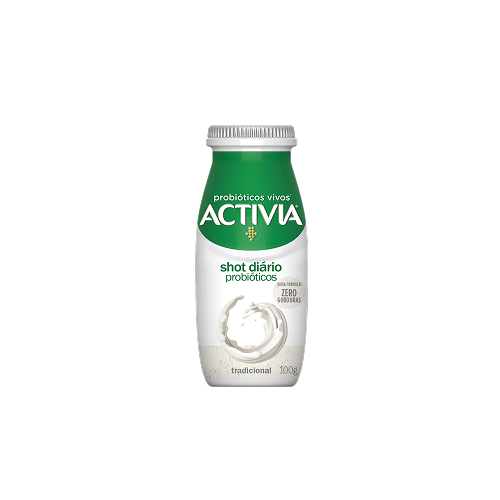 Activia Shot Tradicional Sem Lactose 100g