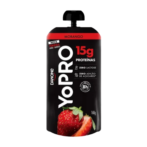 YOPRO POUCH MORANGO 160G