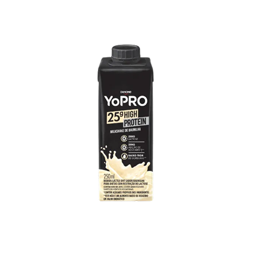 YoPRO Bebida Láctea UHT Baunilha 25g Proteína 250ml