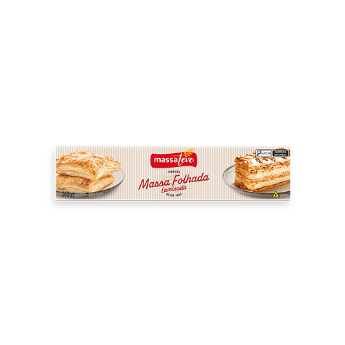 MASSA FOLHADA LAMINADA 300G