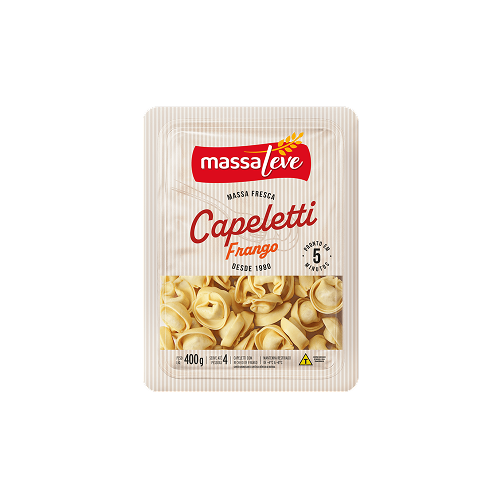 CAPELETTI FRANGO 400 GRS MASSA LEVE