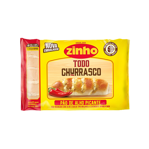 PAO DE ALHO BAGUETE PICANTE 300G